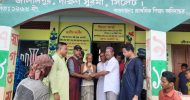 ৬ষ্ট দিনে দক্ষিণ সুরমা উপজেলার এসএমসিসিআই এর ত্রাণ বিতরণ